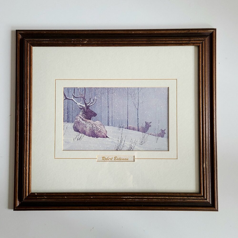 Robert Bateman ''Evening Snowfall ''